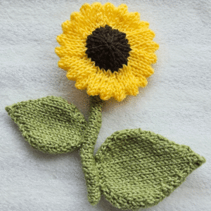 Knitted Autumn Flowers