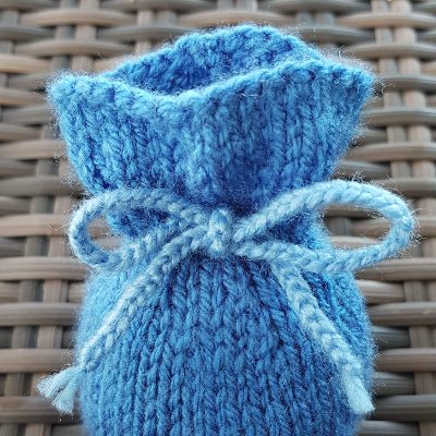 Pouches & Drawstring Bags Knitting Pattern PDF Download - Fitting in Knitting