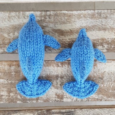 Dolphin Knitting Pattern PDF Download - Fitting in Knitting