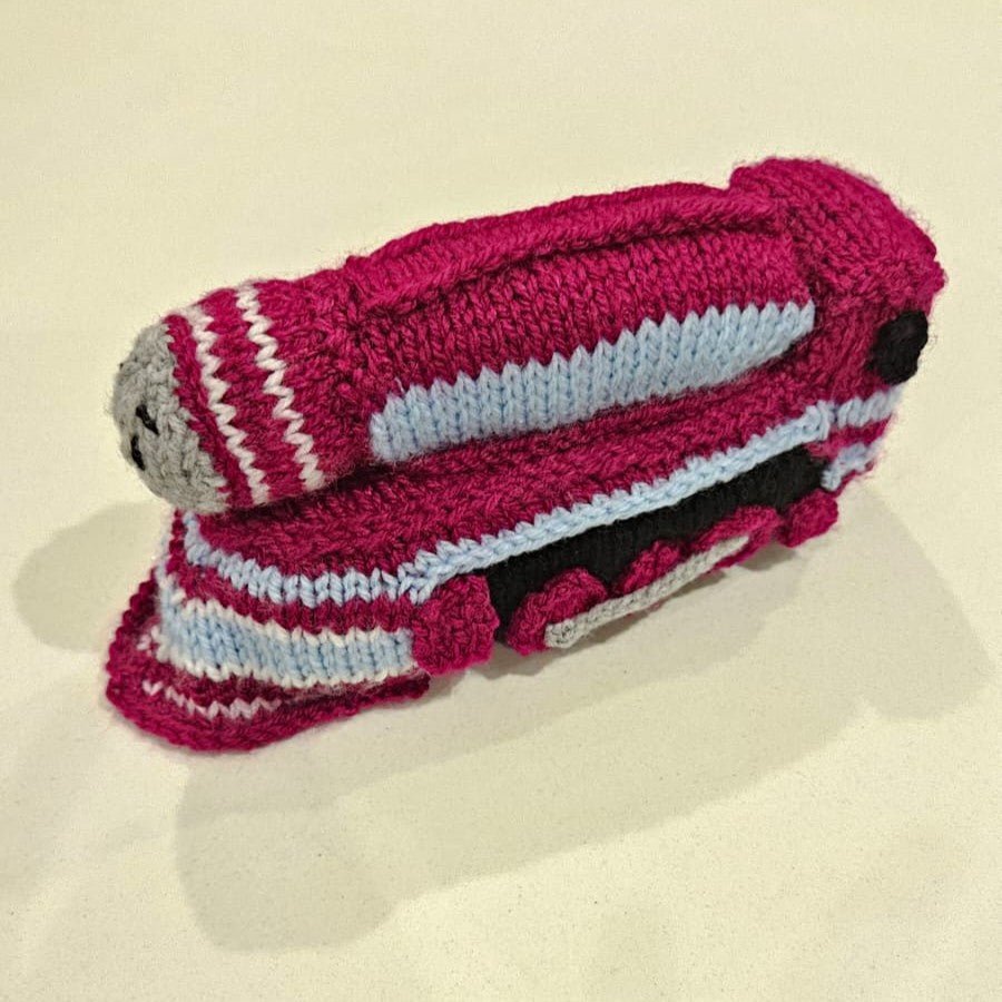 Caitlin Train Knitting Pattern PDF Download (Based on Thomas & Friends) - Fitting in Knitting