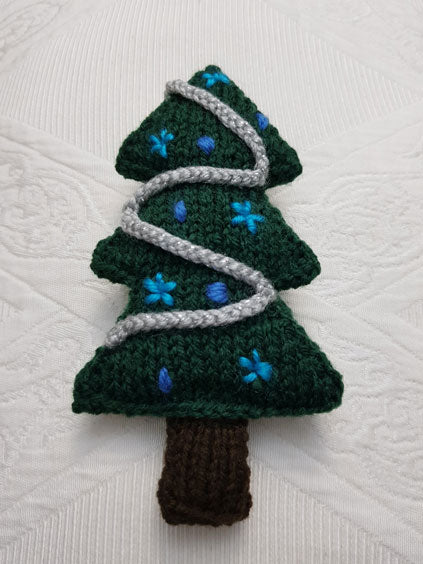 Medium Christmas Tree Knitting Pattern PDF Download