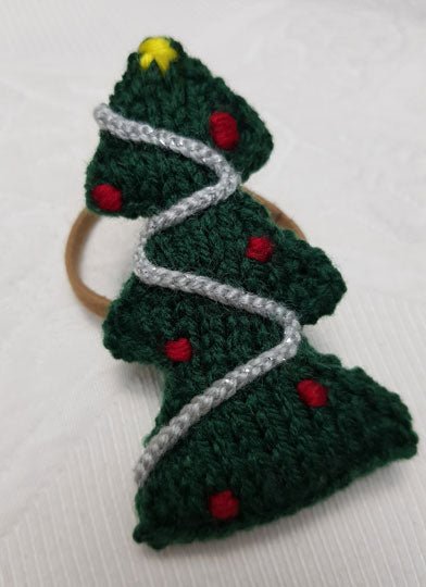 Little Christmas Tree Knitting Pattern PDF Download - Fitting in Knitting