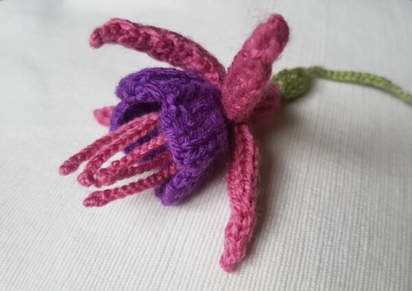 Fuchsia Tea Cosy Knitting Pattern PDF Download - Fitting in Knitting