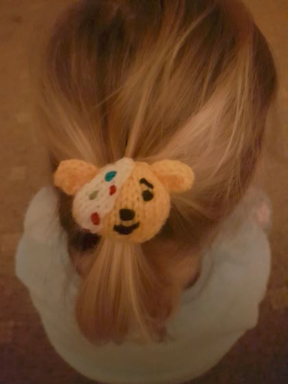 Pudsey Bear Knitting Pattern PDF Download - Fitting in Knitting