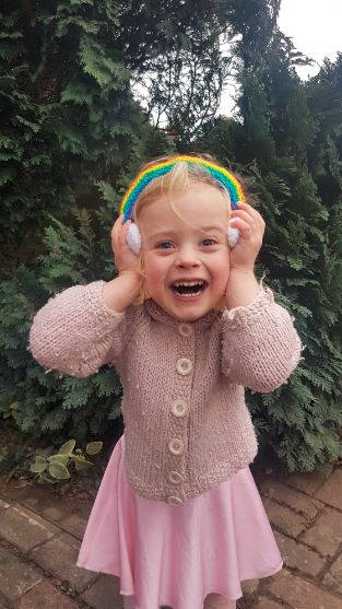 Rainbow Knitting Pattern PDF Download - Fitting in Knitting