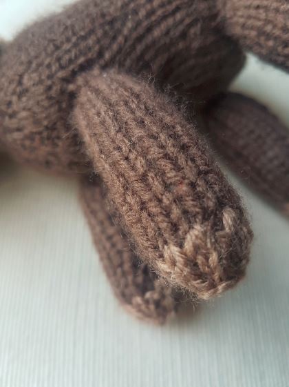 Standing Reindeer Knitting Pattern PDF Download - Fitting in Knitting