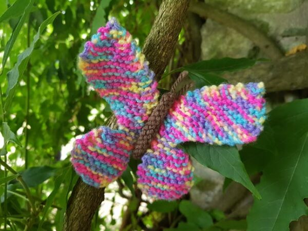 Quick Butterfly Knitting Pattern PDF Download
