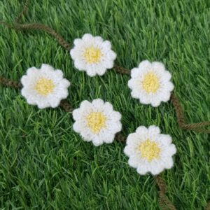 Daisy Bracelet & Daisy Chain Knitting Pattern PDF Download