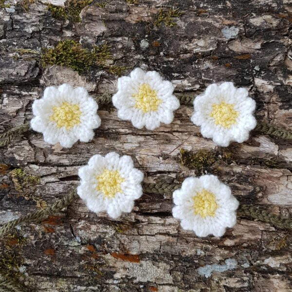 Daisy Bracelet & Daisy Chain Knitting Pattern PDF Download