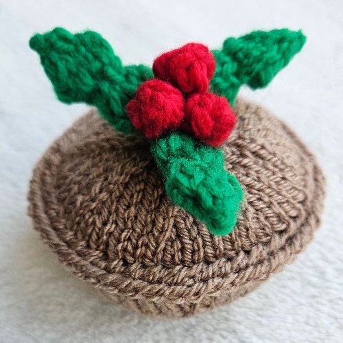 Mince Pie Knitting Pattern PDF Download - Fitting in Knitting
