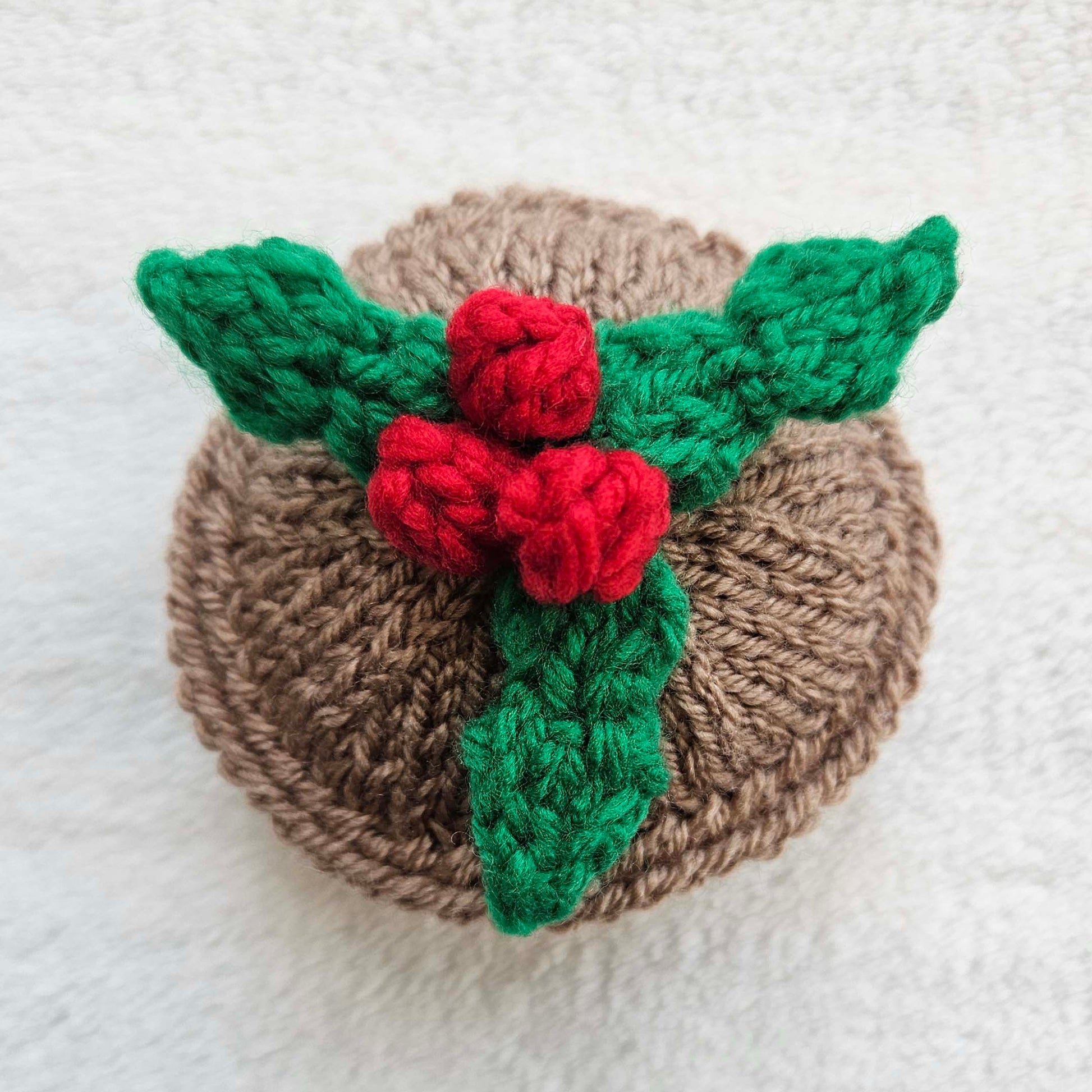Mince Pie Knitting Pattern PDF Download - Fitting in Knitting