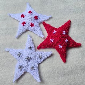 Star Knitting Pattern PDF Download - Fitting in Knitting