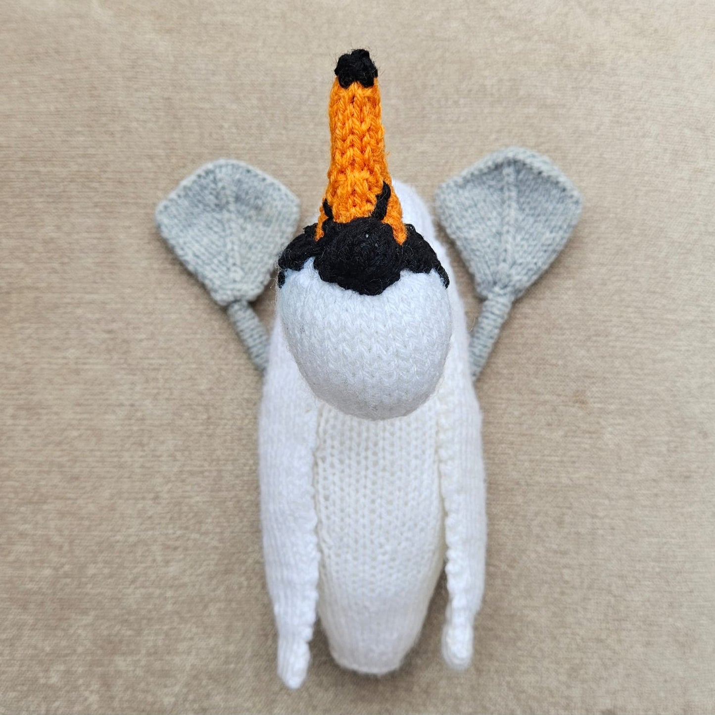 Mute Swan Knitting Pattern PDF Download - Fitting in Knitting