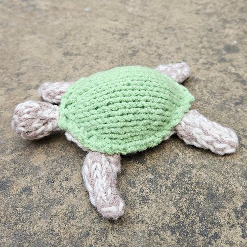 Big & Little Turtle Knitting Pattern PDF Download - Fitting in Knitting