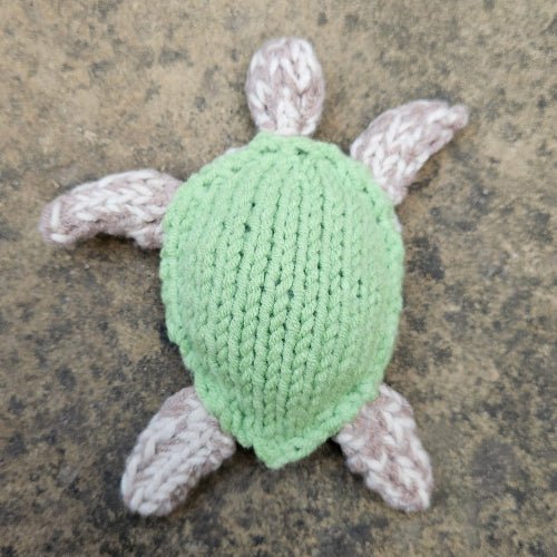 Big & Little Turtle Knitting Pattern PDF Download - Fitting in Knitting