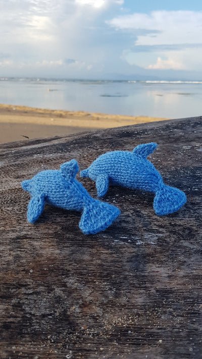 Dolphin Knitting Pattern PDF Download - Fitting in Knitting