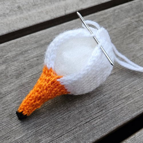 Mute Swan Knitting Pattern PDF Download - Fitting in Knitting