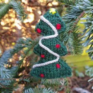 Little Knitted Christmas Tree