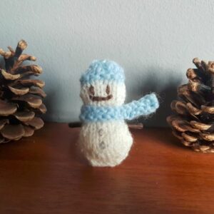 Sidney Snowman - Fitting in Knitting