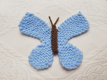 Quick Butterfly Knitting Pattern PDF Download