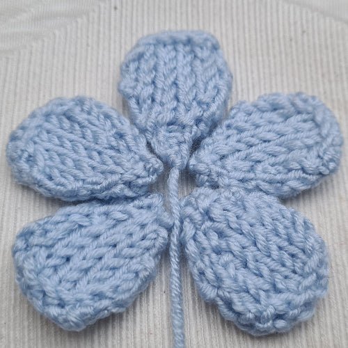 Forget - me - not Knitting Pattern PDF Download - Fitting in Knitting