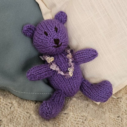 Little Teddy Knitting Pattern PDF Download - Fitting in Knitting