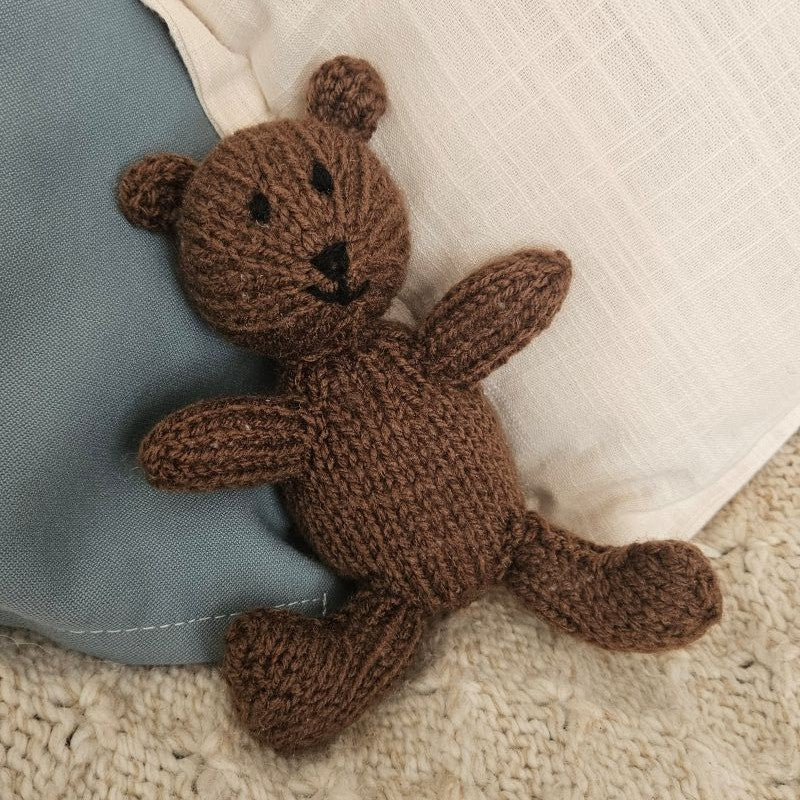 Little Teddy Knitting Pattern PDF Download - Fitting in Knitting