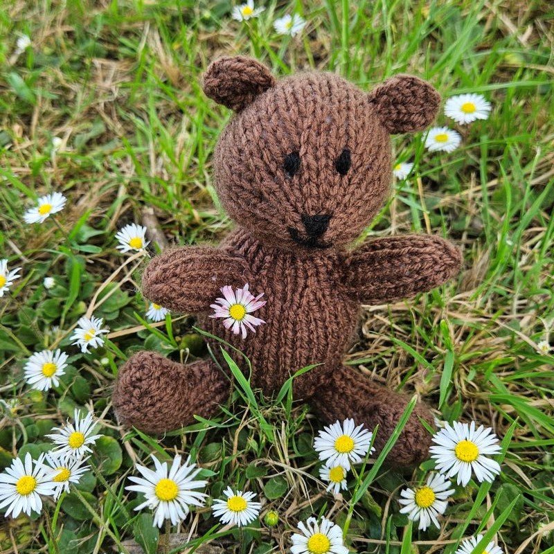 Little Teddy Knitting Pattern PDF Download - Fitting in Knitting