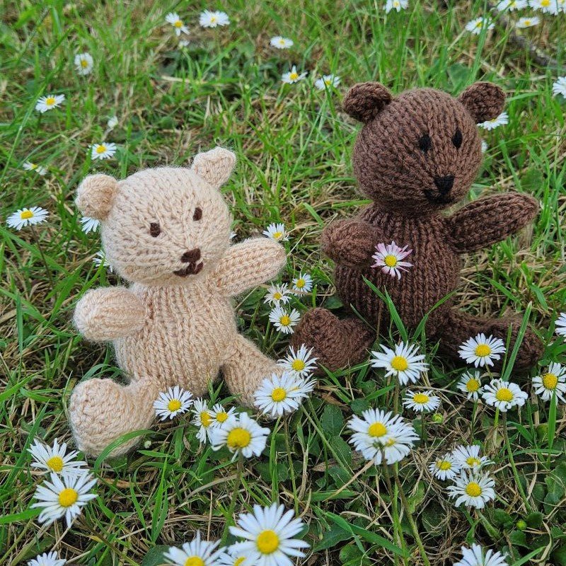 Little Teddy Knitting Pattern PDF Download - Fitting in Knitting