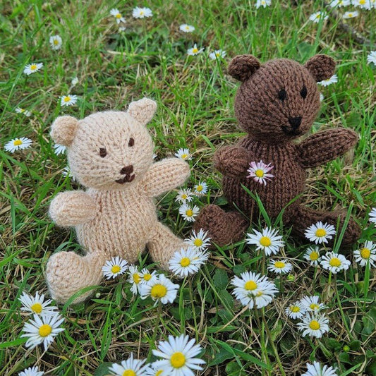 Little Teddy Knitting Pattern PDF Download - Fitting in Knitting