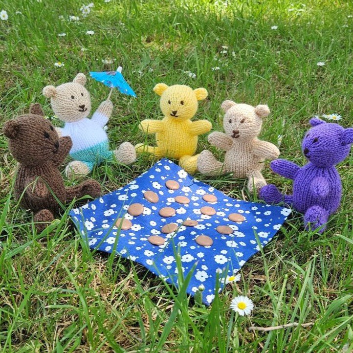Little Teddy Knitting Pattern PDF Download - Fitting in Knitting