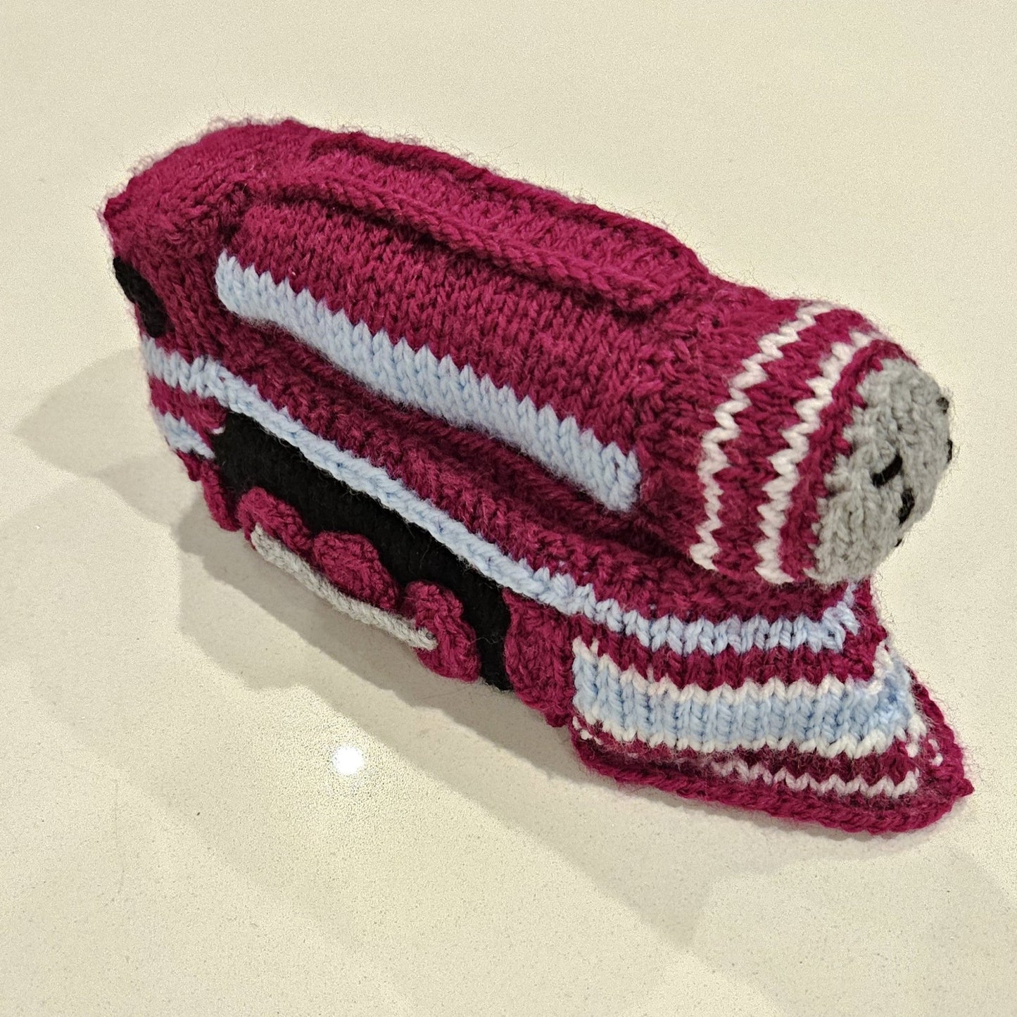 Caitlin Train Knitting Pattern PDF Download (Based on Thomas & Friends) - Fitting in Knitting