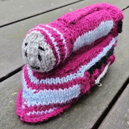 Caitlin Train Knitting Pattern PDF Download (Based on Thomas & Friends) - Fitting in Knitting