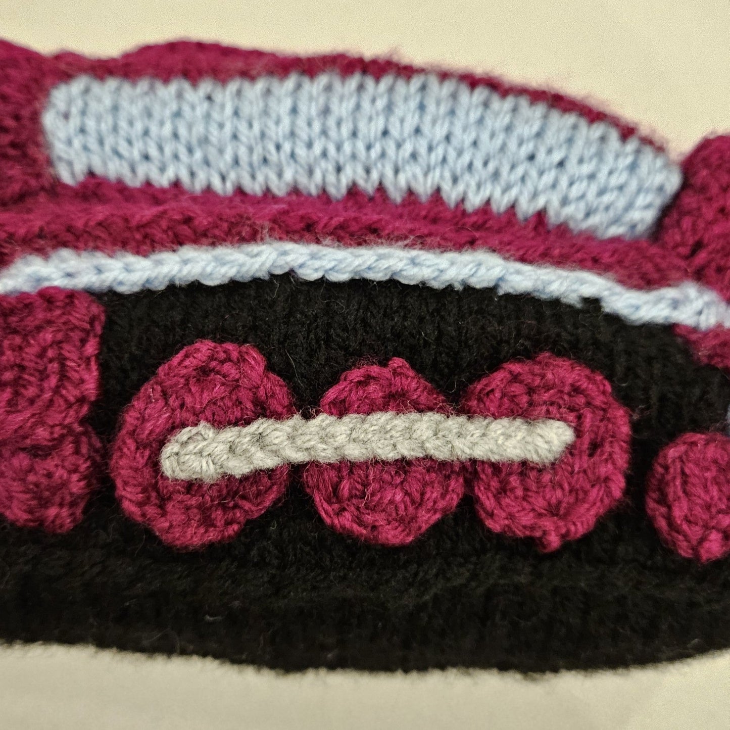 Caitlin Train Knitting Pattern PDF Download (Based on Thomas & Friends) - Fitting in Knitting