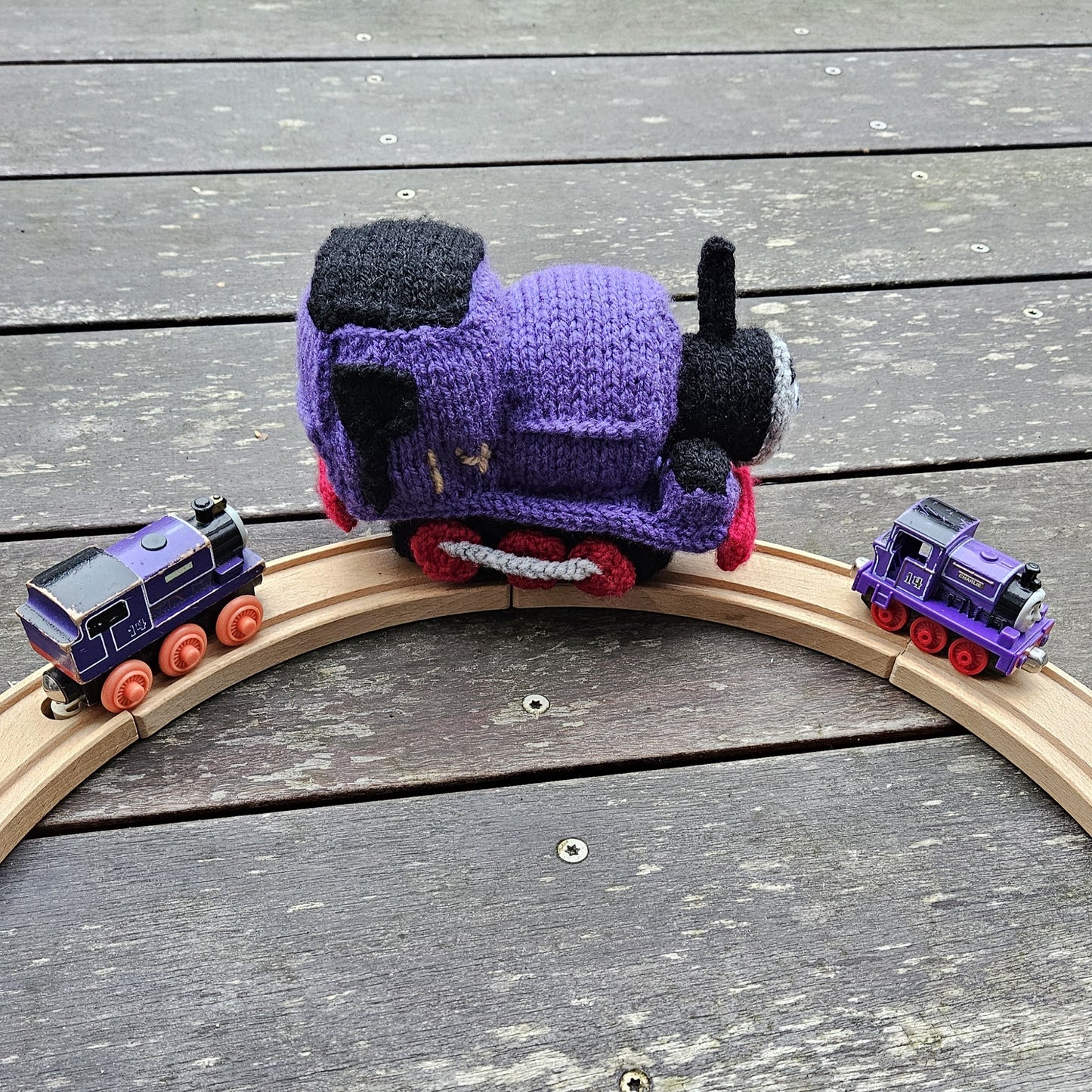 Charlie Train Knitting Pattern PDF Download (Based on Thomas & Friends)