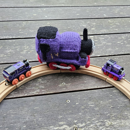 Charlie Train Knitting Pattern PDF Download (Based on Thomas & Friends)