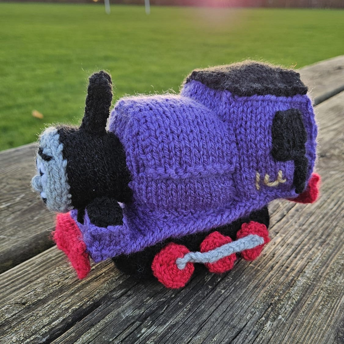Charlie Train Knitting Pattern PDF Download (Based on Thomas & Friends)