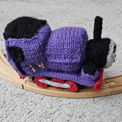 Charlie Train Knitting Pattern PDF Download (Based on Thomas & Friends)