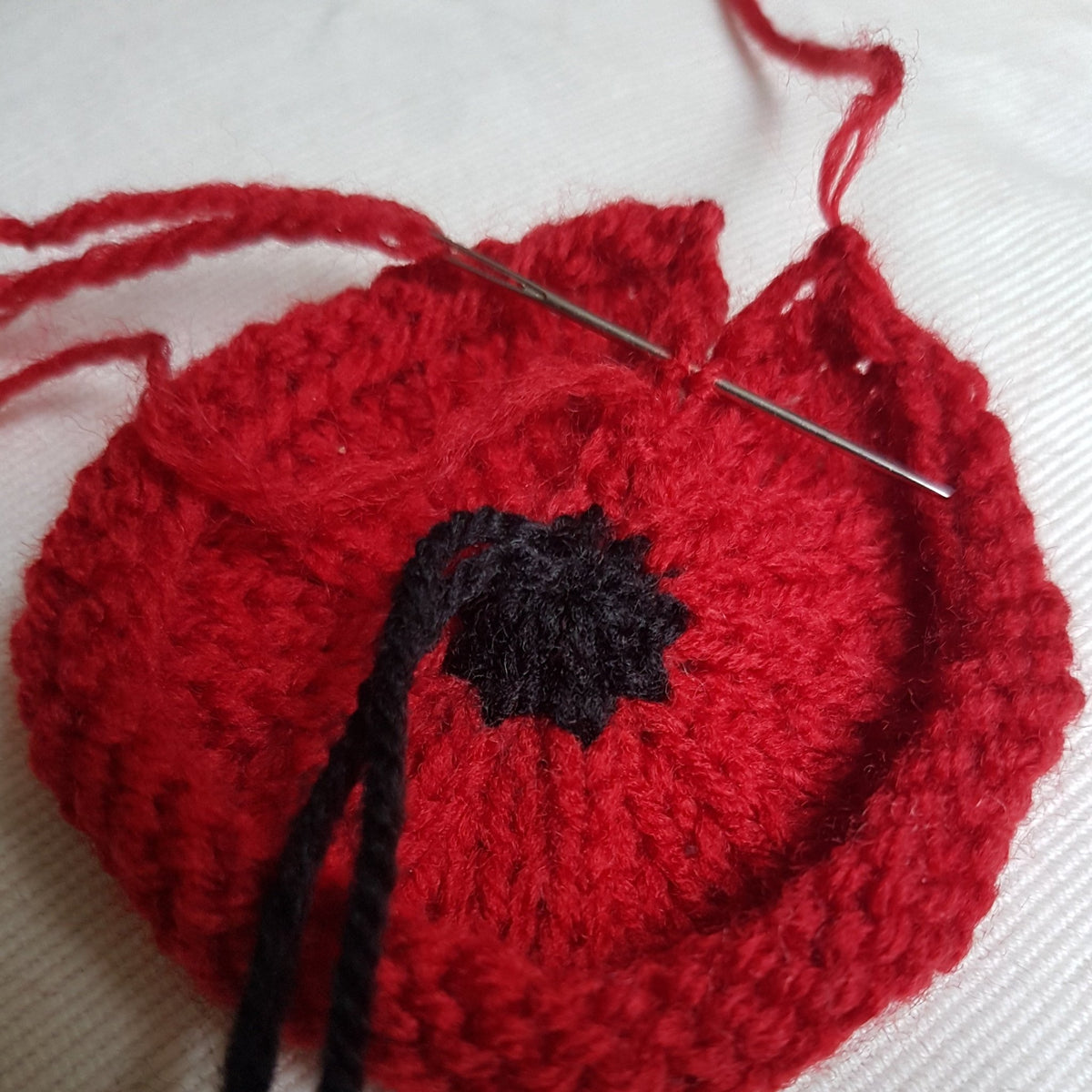 Floppy Poppy Knitting Pattern PDF Download - Fitting in Knitting