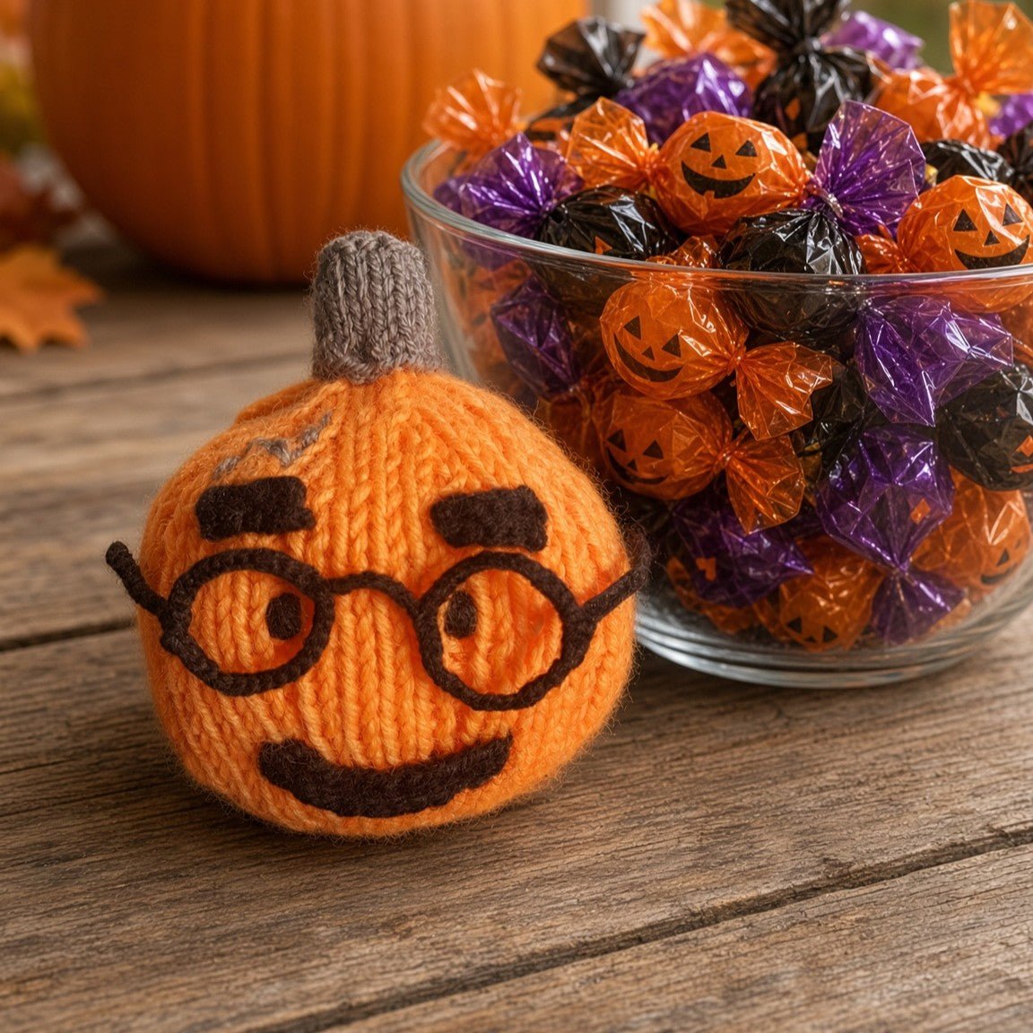 Pumpkin Knitting Pattern PDF Download - Fitting in Knitting