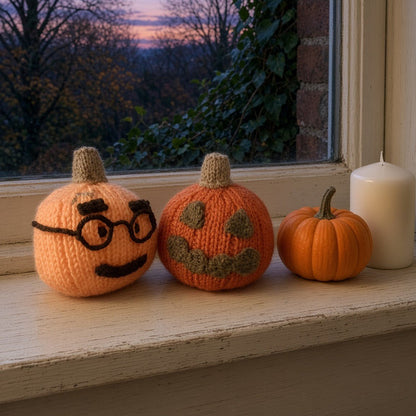 Pumpkin Knitting Pattern PDF Download - Fitting in Knitting