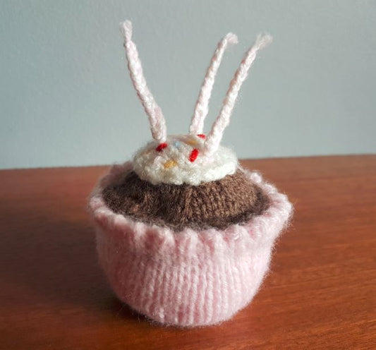 Cupcake Knitting Pattern PDF Download - Fitting in Knitting