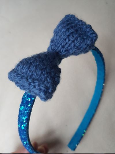 Bow Knitting Pattern PDF Download