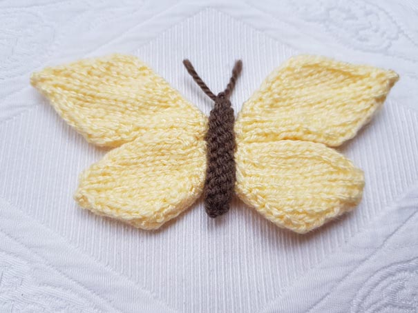 Butterfly Knitting Pattern PDF Download – Fitting in Knitting