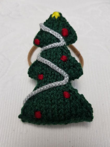 Little Christmas Tree Knitting Pattern PDF Download - Fitting in Knitting