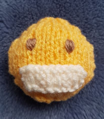 Emoji-style Face Knitting Pattern PDF Download