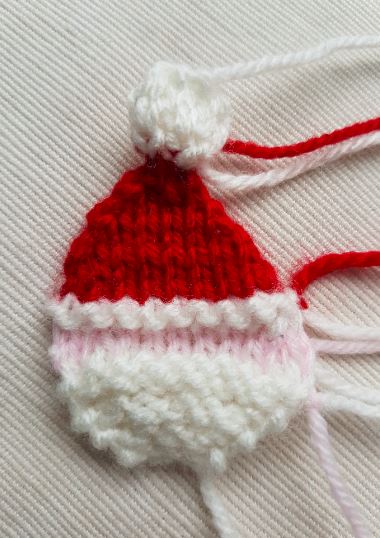 Santa Knitting Pattern PDF Download - Fitting in Knitting
