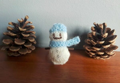 Snowman Knitting Pattern PDF Download