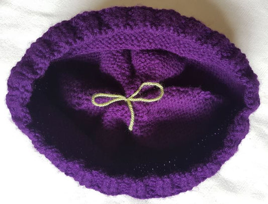 Fuchsia Tea Cosy Knitting Pattern PDF Download - Fitting in Knitting