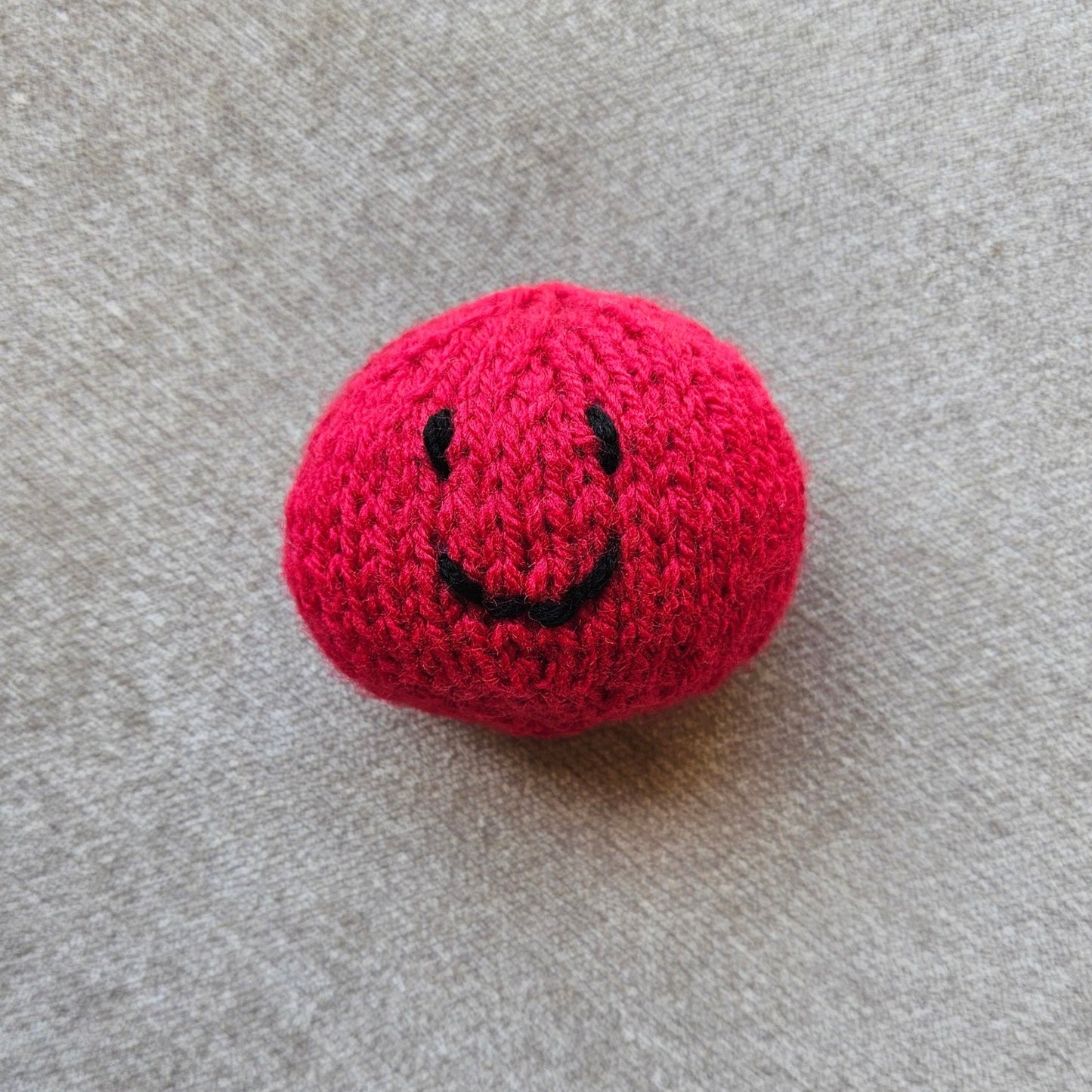 Red Nose Knitting Pattern PDF Download - Fitting in Knitting